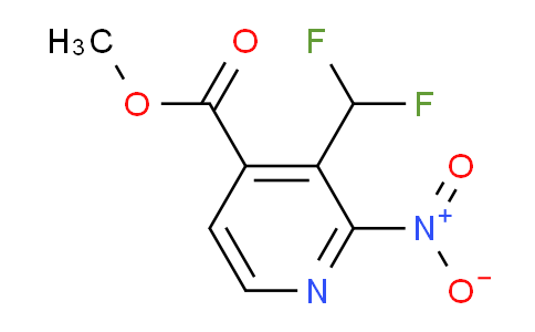 AM140224 | 1806779-14-5 | Methyl 3-(difluoromethyl)-2-nitropyridine-4-carboxylate