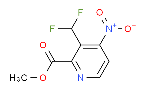 AM140225 | 1804695-44-0 | Methyl 3-(difluoromethyl)-4-nitropyridine-2-carboxylate