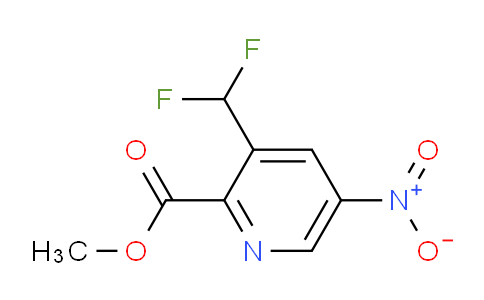 AM140227 | 1805326-63-9 | Methyl 3-(difluoromethyl)-5-nitropyridine-2-carboxylate