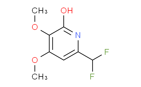 6-(Difluoromethyl)-3,4-dimethoxy-2-hydroxypyridine