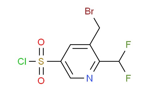 AM140241 | 1805326-98-0 | 3-(Bromomethyl)-2-(difluoromethyl)pyridine-5-sulfonyl chloride