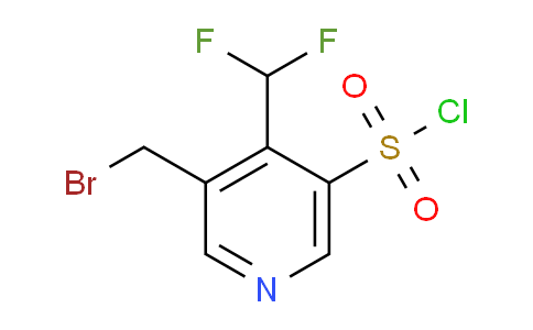 AM140245 | 1806801-98-8 | 3-(Bromomethyl)-4-(difluoromethyl)pyridine-5-sulfonyl chloride