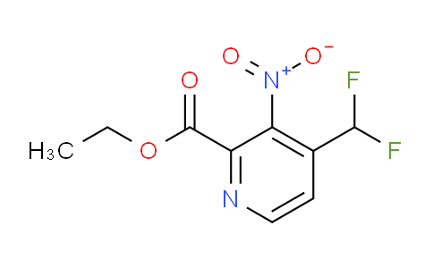 AM140248 | 1805299-39-1 | Ethyl 4-(difluoromethyl)-3-nitropyridine-2-carboxylate