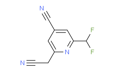 AM140250 | 1805318-64-2 | 4-Cyano-2-(difluoromethyl)pyridine-6-acetonitrile