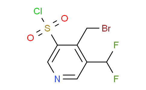 AM140252 | 1805038-87-2 | 4-(Bromomethyl)-3-(difluoromethyl)pyridine-5-sulfonyl chloride