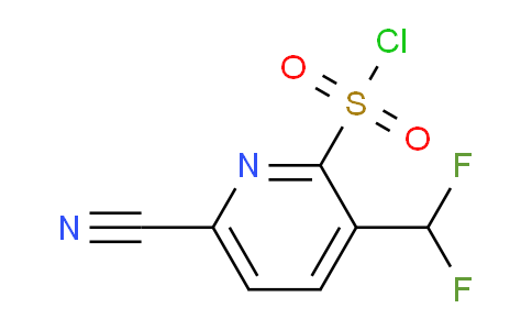AM140267 | 1804484-04-5 | 6-Cyano-3-(difluoromethyl)pyridine-2-sulfonyl chloride