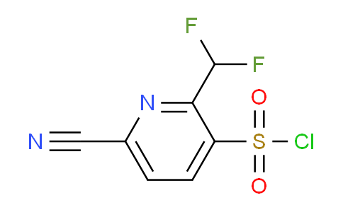 AM140271 | 1804702-80-4 | 6-Cyano-2-(difluoromethyl)pyridine-3-sulfonyl chloride