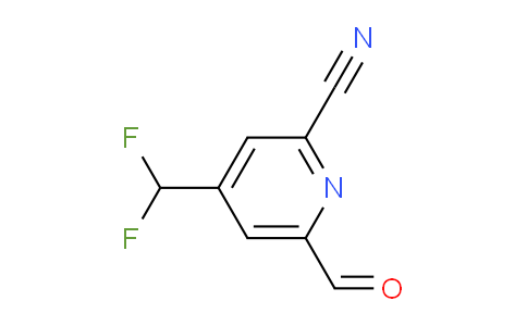 AM140276 | 1805004-85-6 | 2-Cyano-4-(difluoromethyl)pyridine-6-carboxaldehyde