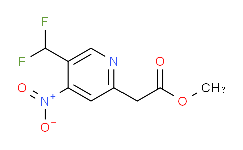 AM140277 | 1805320-67-5 | Methyl 5-(difluoromethyl)-4-nitropyridine-2-acetate