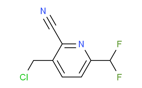 3-(Chloromethyl)-2-cyano-6-(difluoromethyl)pyridine
