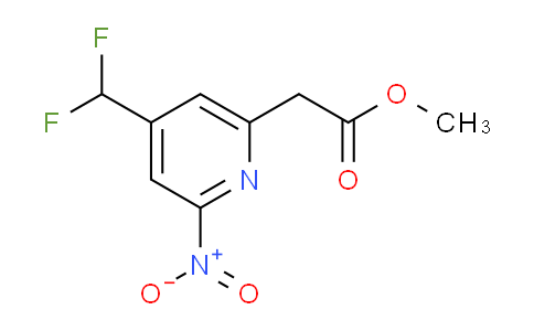 AM140285 | 1804696-06-7 | Methyl 4-(difluoromethyl)-2-nitropyridine-6-acetate