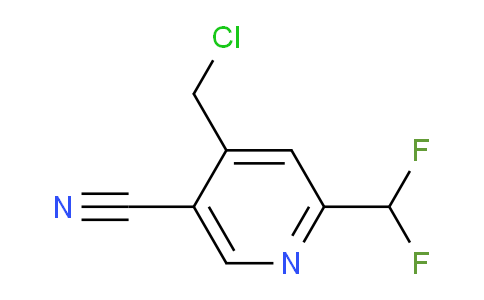 AM140286 | 1805203-90-0 | 4-(Chloromethyl)-5-cyano-2-(difluoromethyl)pyridine