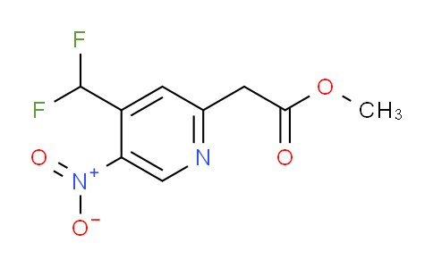 AM140287 | 1805331-55-8 | Methyl 4-(difluoromethyl)-5-nitropyridine-2-acetate