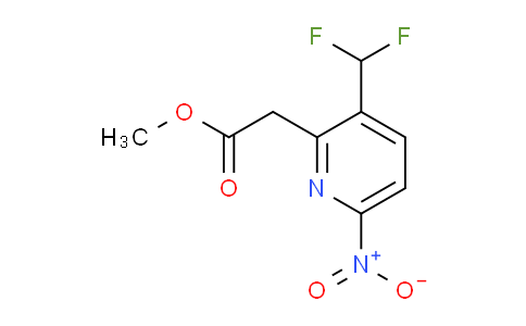 AM140288 | 1805224-71-8 | Methyl 3-(difluoromethyl)-6-nitropyridine-2-acetate