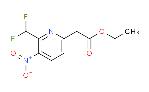 AM140289 | 1805034-51-8 | Ethyl 2-(difluoromethyl)-3-nitropyridine-6-acetate