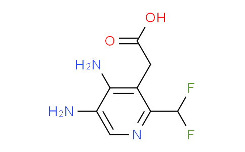 AM140294 | 1804712-37-5 | 4,5-Diamino-2-(difluoromethyl)pyridine-3-acetic acid