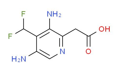 AM140296 | 1805039-70-6 | 3,5-Diamino-4-(difluoromethyl)pyridine-2-acetic acid