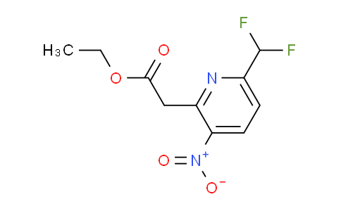 AM140297 | 1806800-23-6 | Ethyl 6-(difluoromethyl)-3-nitropyridine-2-acetate