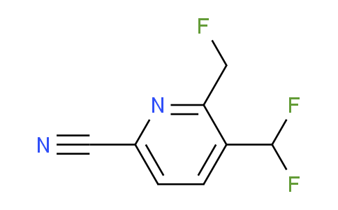 AM140306 | 1806784-29-1 | 6-Cyano-3-(difluoromethyl)-2-(fluoromethyl)pyridine