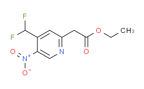 AM140308 | 1805316-30-6 | Ethyl 4-(difluoromethyl)-5-nitropyridine-2-acetate