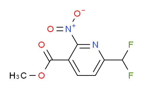AM140315 | 1804709-98-5 | Methyl 6-(difluoromethyl)-2-nitropyridine-3-carboxylate