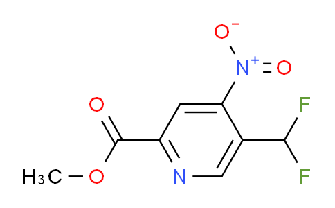 AM140318 | 1805918-54-0 | Methyl 5-(difluoromethyl)-4-nitropyridine-2-carboxylate