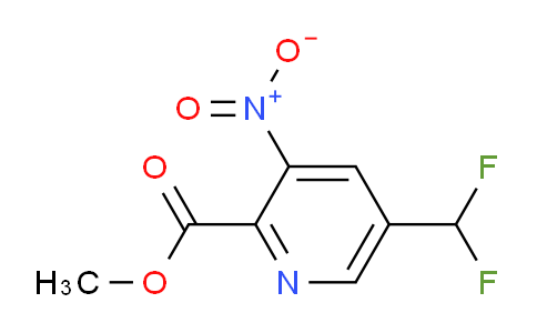 AM140321 | 1805320-32-4 | Methyl 5-(difluoromethyl)-3-nitropyridine-2-carboxylate