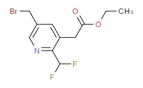 AM140326 | 1805303-23-4 | Ethyl 5-(bromomethyl)-2-(difluoromethyl)pyridine-3-acetate