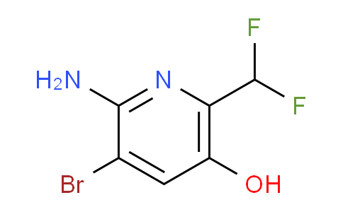 AM14033 | 1805286-35-4 | 2-Amino-3-bromo-6-(difluoromethyl)-5-hydroxypyridine