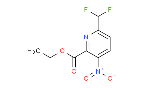 AM140330 | 1805044-04-5 | Ethyl 6-(difluoromethyl)-3-nitropyridine-2-carboxylate