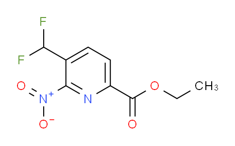 AM140332 | 1805224-50-3 | Ethyl 3-(difluoromethyl)-2-nitropyridine-6-carboxylate