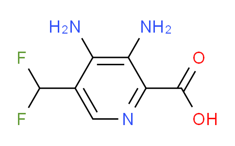 AM140344 | 1805236-90-1 | 3,4-Diamino-5-(difluoromethyl)pyridine-2-carboxylic acid