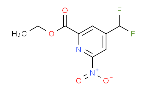 AM140346 | 1803694-48-5 | Ethyl 4-(difluoromethyl)-2-nitropyridine-6-carboxylate