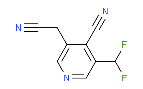 AM140351 | 1805303-71-2 | 4-Cyano-3-(difluoromethyl)pyridine-5-acetonitrile