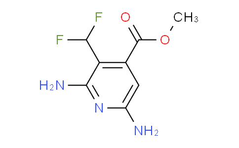 AM140358 | 1805281-00-8 | Methyl 2,6-diamino-3-(difluoromethyl)pyridine-4-carboxylate