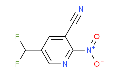 AM140359 | 1806030-62-5 | 3-Cyano-5-(difluoromethyl)-2-nitropyridine