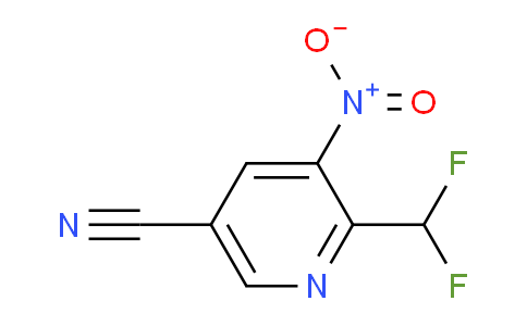 AM140365 | 1805203-45-5 | 5-Cyano-2-(difluoromethyl)-3-nitropyridine