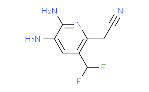 AM140367 | 1805321-34-9 | 2,3-Diamino-5-(difluoromethyl)pyridine-6-acetonitrile