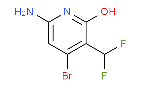 AM14037 | 1806823-33-5 | 6-Amino-4-bromo-3-(difluoromethyl)-2-hydroxypyridine