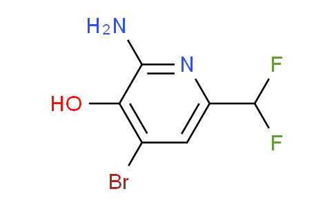 AM14038 | 1805286-46-7 | 2-Amino-4-bromo-6-(difluoromethyl)-3-hydroxypyridine