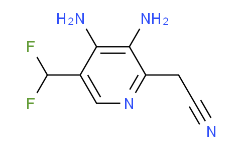 AM140384 | 1806783-71-0 | 3,4-Diamino-5-(difluoromethyl)pyridine-2-acetonitrile