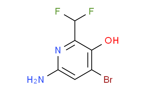 AM14039 | 1804722-61-9 | 6-Amino-4-bromo-2-(difluoromethyl)-3-hydroxypyridine