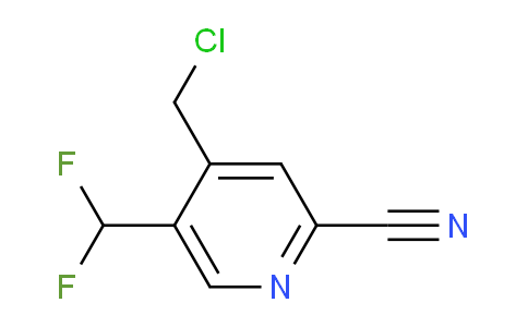 AM140406 | 1806031-32-2 | 4-(Chloromethyl)-2-cyano-5-(difluoromethyl)pyridine