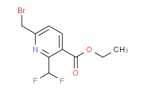 AM140409 | 1805936-96-2 | Ethyl 6-(bromomethyl)-2-(difluoromethyl)pyridine-3-carboxylate