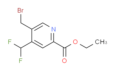 AM140413 | 1805142-36-2 | Ethyl 5-(bromomethyl)-4-(difluoromethyl)pyridine-2-carboxylate