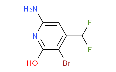 AM14043 | 1806818-07-4 | 6-Amino-3-bromo-4-(difluoromethyl)-2-hydroxypyridine