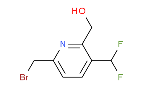 AM140431 | 1805305-02-5 | 6-(Bromomethyl)-3-(difluoromethyl)pyridine-2-methanol