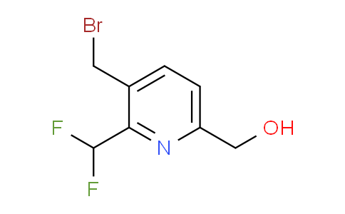 3-(Bromomethyl)-2-(difluoromethyl)pyridine-6-methanol