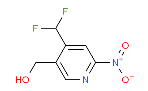 4-(Difluoromethyl)-2-nitropyridine-5-methanol
