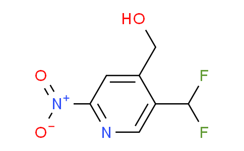 5-(Difluoromethyl)-2-nitropyridine-4-methanol